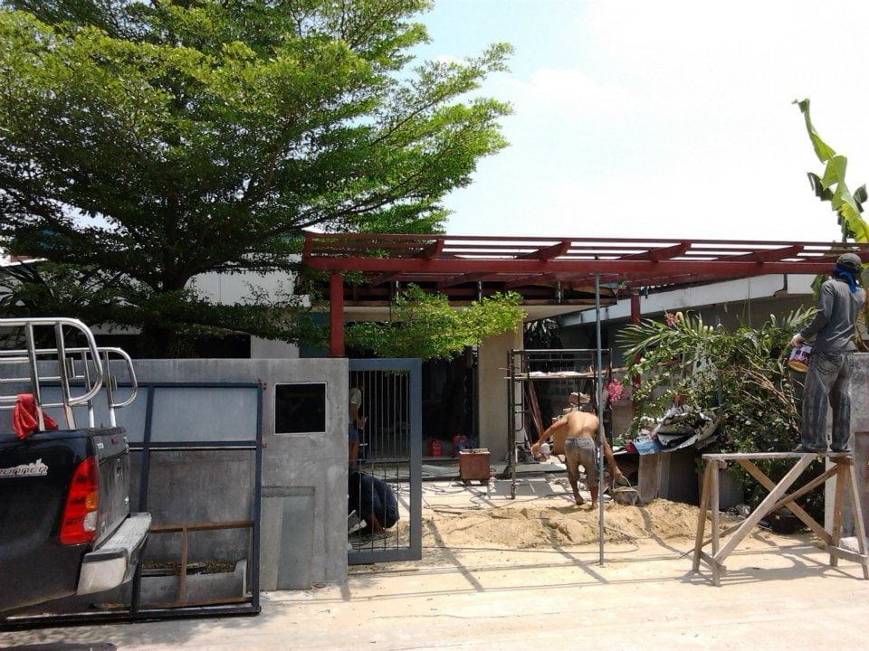 ไอเดียปรับปรุงบ้านชั้นเดียวหลังเก่าให้สวยงามและดูร่มรื่น9