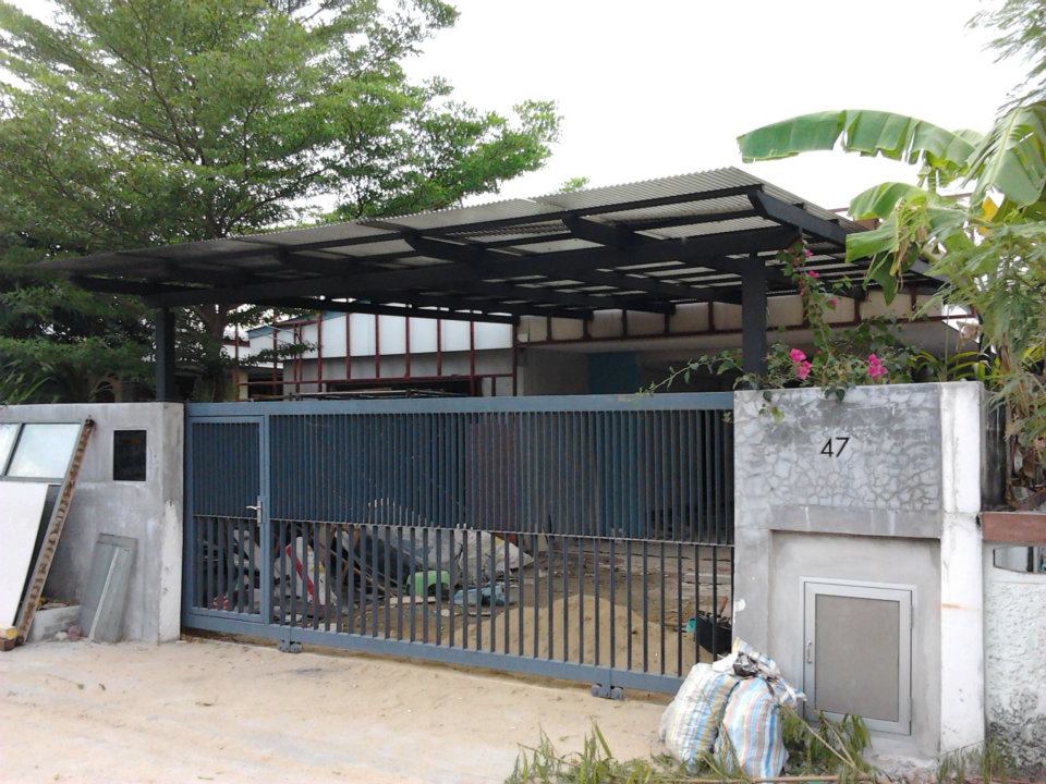 ไอเดียปรับปรุงบ้านชั้นเดียวหลังเก่าให้สวยงามและดูร่มรื่น15