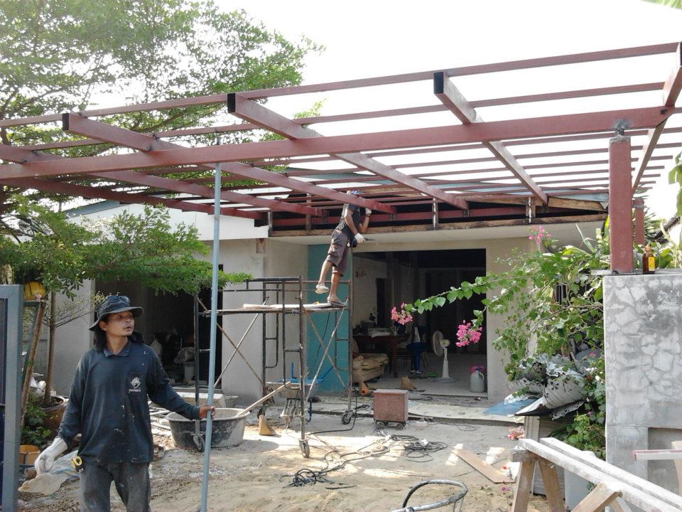ไอเดียปรับปรุงบ้านชั้นเดียวหลังเก่าให้สวยงามและดูร่มรื่น6