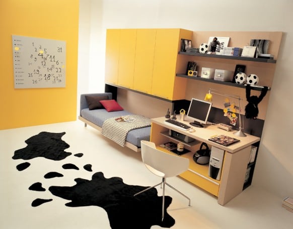 แต่งห้องนอนขนาดเล็ก ให้สวยทันสมัยเหมาะกับวัยรุ่น01