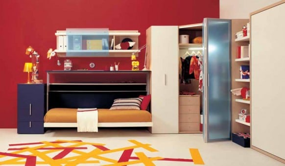 แต่งห้องนอนขนาดเล็ก ให้สวยทันสมัยเหมาะกับวัยรุ่น05