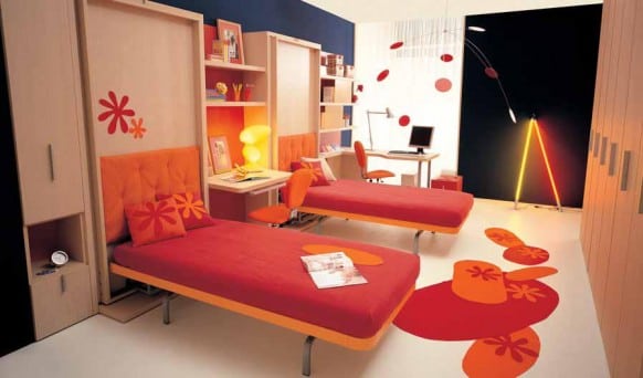 แต่งห้องนอนขนาดเล็ก ให้สวยทันสมัยเหมาะกับวัยรุ่น08