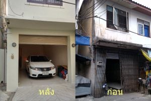 รีโนเวทตึกเก่าเป็นบ้านใหม่