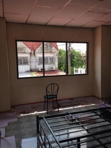 รีโนเวทห้องนอนเก่า20ปีเป็นห้องนอนอันอบอุ่น