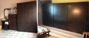 รีโนเวทห้องนอนเก่า20ปีเป็นห้องนอนอันอบอุ่น