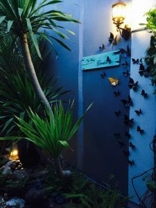 DIY ป้ายประดับสวน