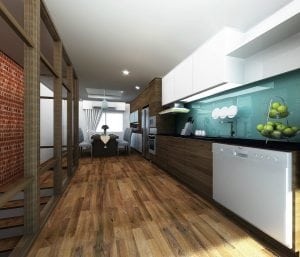 รีโนเวทตึกแถวเก่าเป็นบ้านสุดแนว