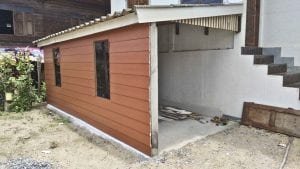 รีโนเวทหลังบ้านใหม่สไตล์ทรอปิคอล