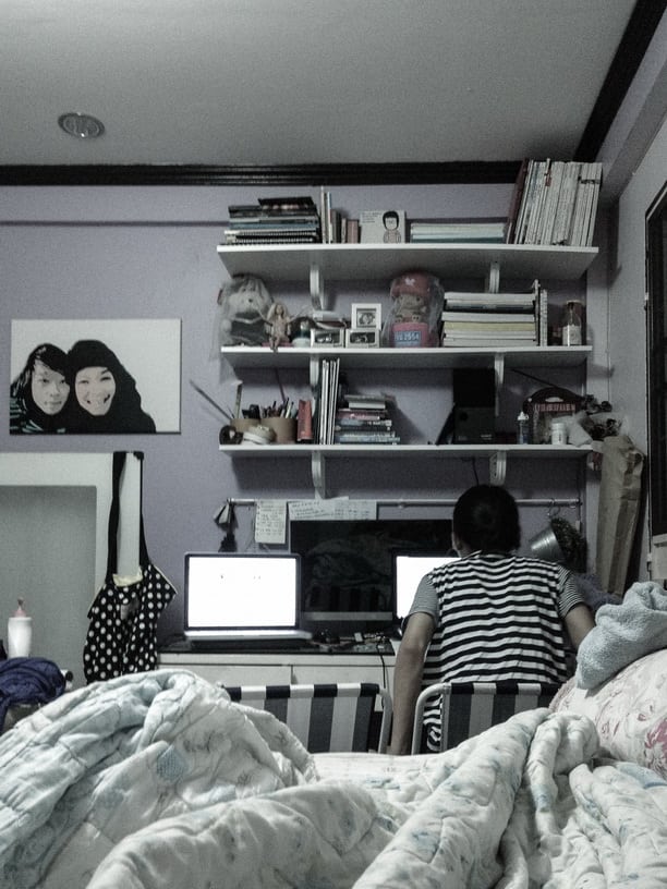รีโนเวทห้องทำงานเข้ากับห้องนอนสไตร์สบายๆ1