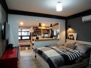 รีโนเวทห้องทำงานเข้ากับห้องนอนสไตร์สบายๆ16