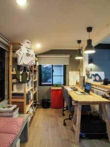 รีโนเวทห้องทำงานเข้ากับห้องนอนสไตร์สบายๆ19