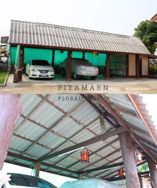 เปลี่ยนโรงรถเก่าพ่อให้เป็นร้านดอกไม้ของลูก1-min