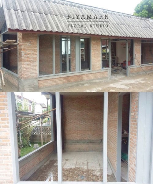 เปลี่ยนโรงรถเก่าพ่อให้เป็นร้านดอกไม้ของลูก3-min