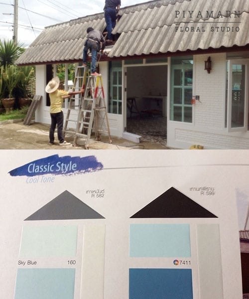 เปลี่ยนโรงรถเก่าพ่อให้เป็นร้านดอกไม้ของลูก5-min