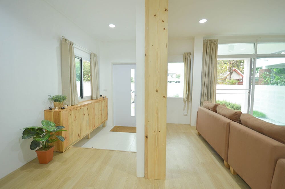 รีโนเวทบ้านไม้เก่าอายุ 35 ปี เป็นบ้านดูขาวสะอาดสไตล์ญี่ปุ่น สวยโล่งสบายตา